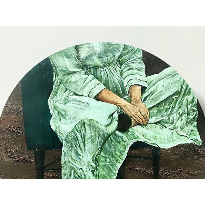 Silence abondant | Peinture de pubali dutta | Décoration murale