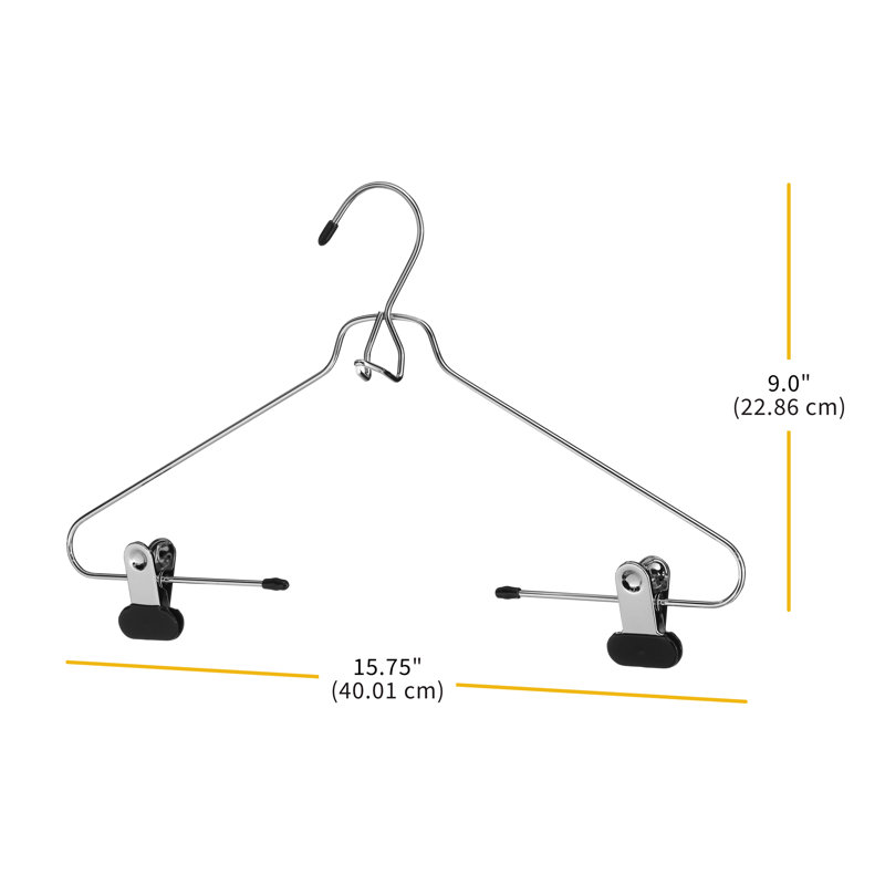 Dotted Line™ Abbie Metal Hangers With Clips
