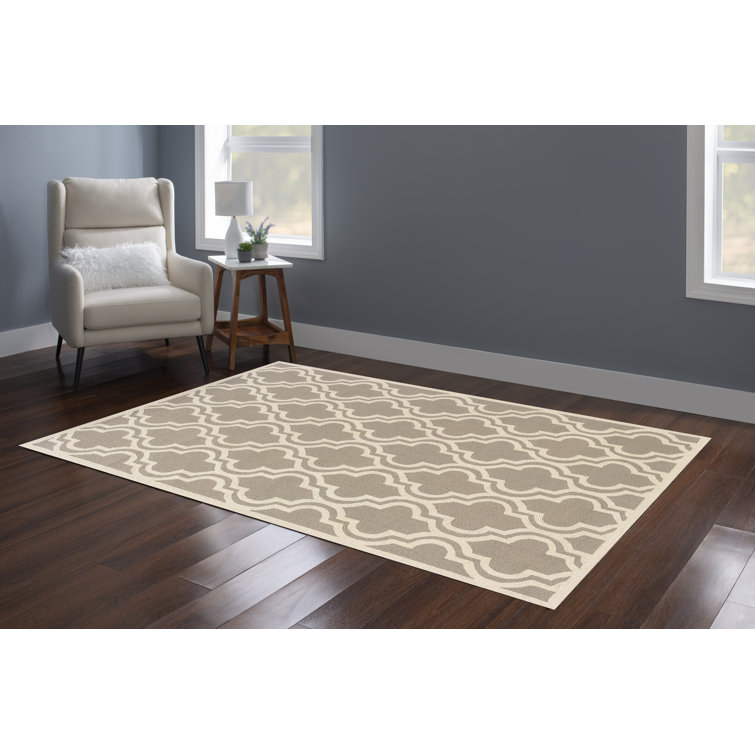 Wool Geometric Indoor Rug