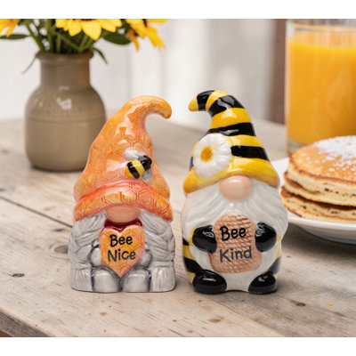 Bee Gnome Salt And Pepper