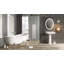 1500mm x 735mm Soaking Acrylic Bathtub