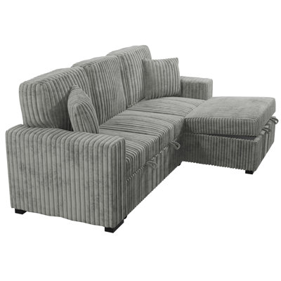 Vroni 2-Piece Convertible Sectional