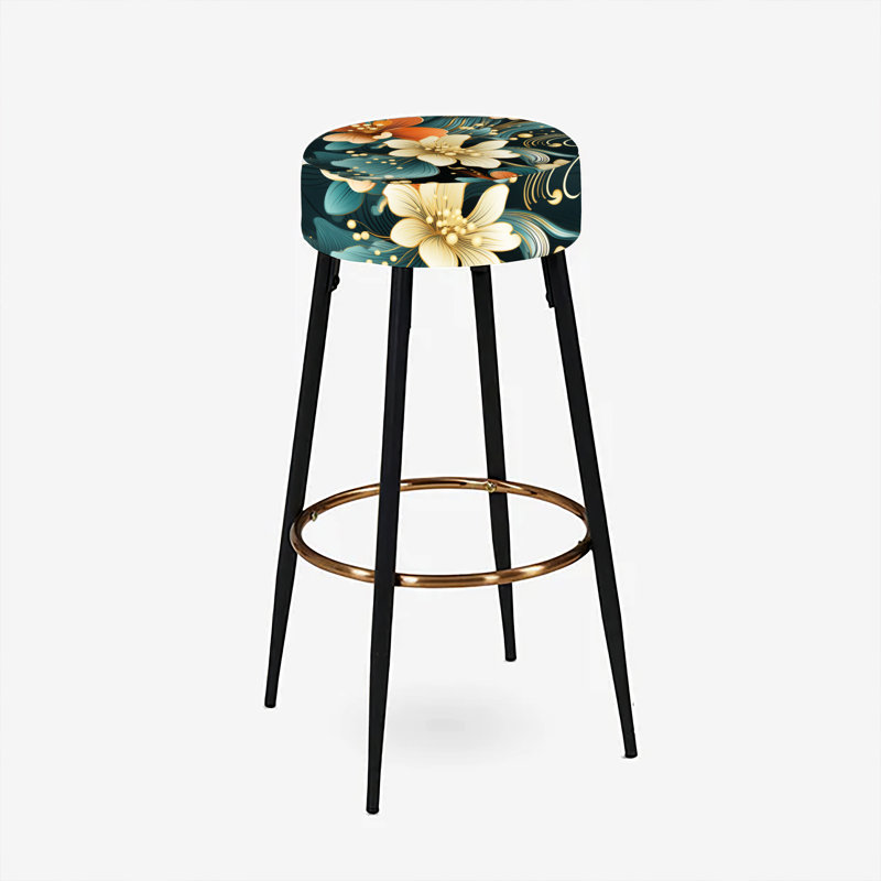 Ensemble de 2 tabourets de bar Glamour