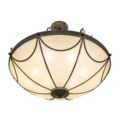 Luminaire suspendu unique à 6 lumières Carousel