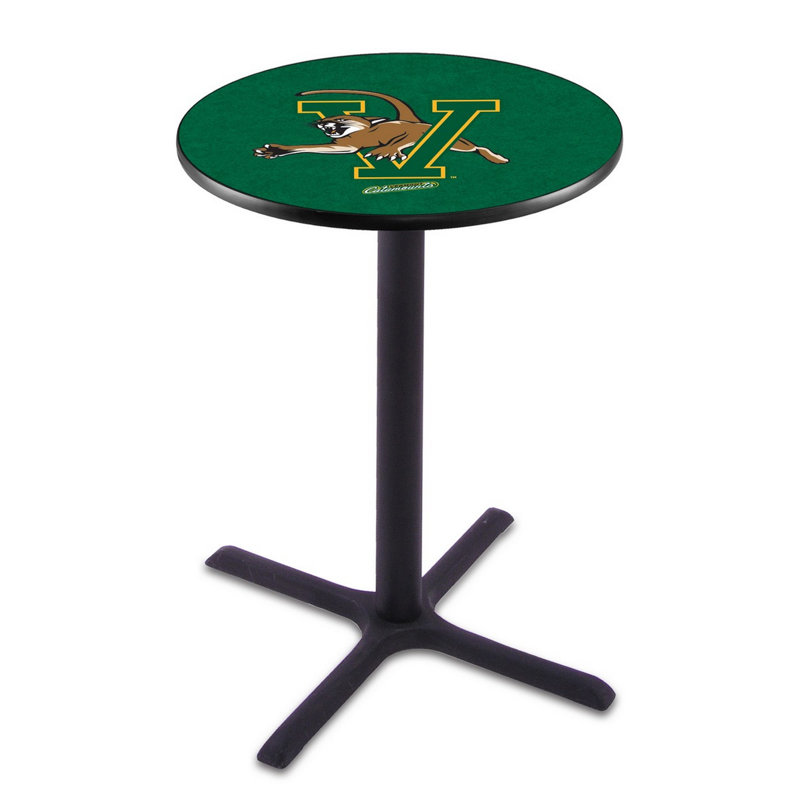Round Metal Base Dining Table, University of Vermont