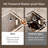 Cardier Front and Backlit Wall Mount Bathroom LED Vanity Mirror with 3-Color Adjustment, Shatterproof, Tempered Glass-957155361-957346279