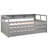 Twin Xl Wood Daybed With 2 Trundles, 3 Storage Cubbies, 1 Light For Free And Usb Charging Design-1539251270