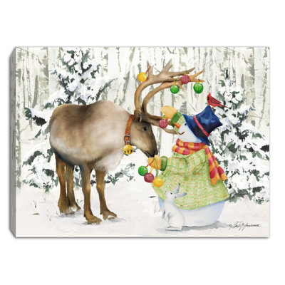 Sweet Friendship 8x6 Mini Lighted Easel Back Canvas