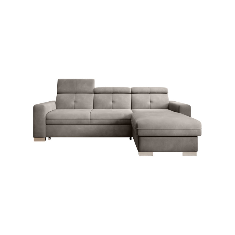 Koreon 3 Seater Sofa Bed, Left Hand Facing, Dark Grey 05NU