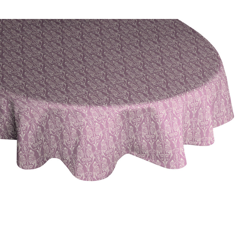 Bramley Tablecloth, Aubergine, 130cm W x 190cm L