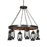 Miners 6 - Light Chandelier