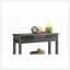 Console gris antique et sarcelle