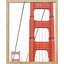 "Détail architectural du pont suspendu rouge" sur papier-98266418-98266420