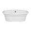 Baignoire de trempage autoportante en acrylique 66 po. X 36 po. Matira-60882501