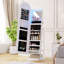22"Wide Freestanding Jewellery Armoire with Mirror,LED-647666827
