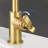 Single-Handle Bathroom Faucet with Drain Assembly