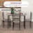 Mikeal 4 - Person Four Leg Dining Set