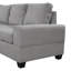 Canapé et chaise longue réversible de 112 po avec repose-pieds Luchiano-2092803353