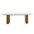 ASTARA DINING TABLE - 94.5" - Cream