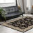 Weiser Black Traditional Oriental Area Rug-24093262