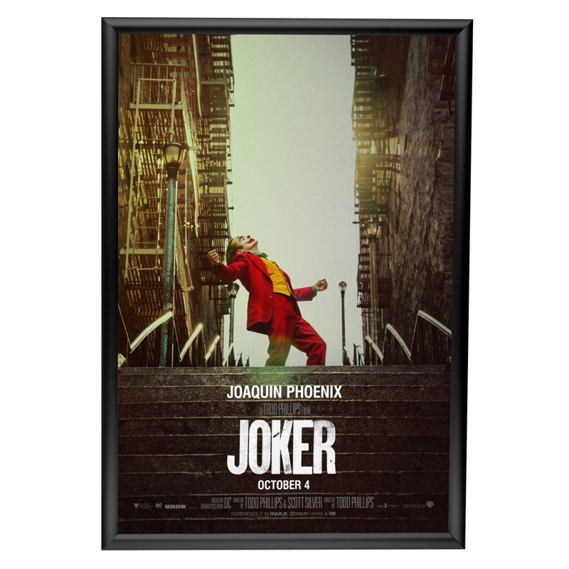 Black Aluminum Front-Loading Wall Poster Frame 22" x 28"