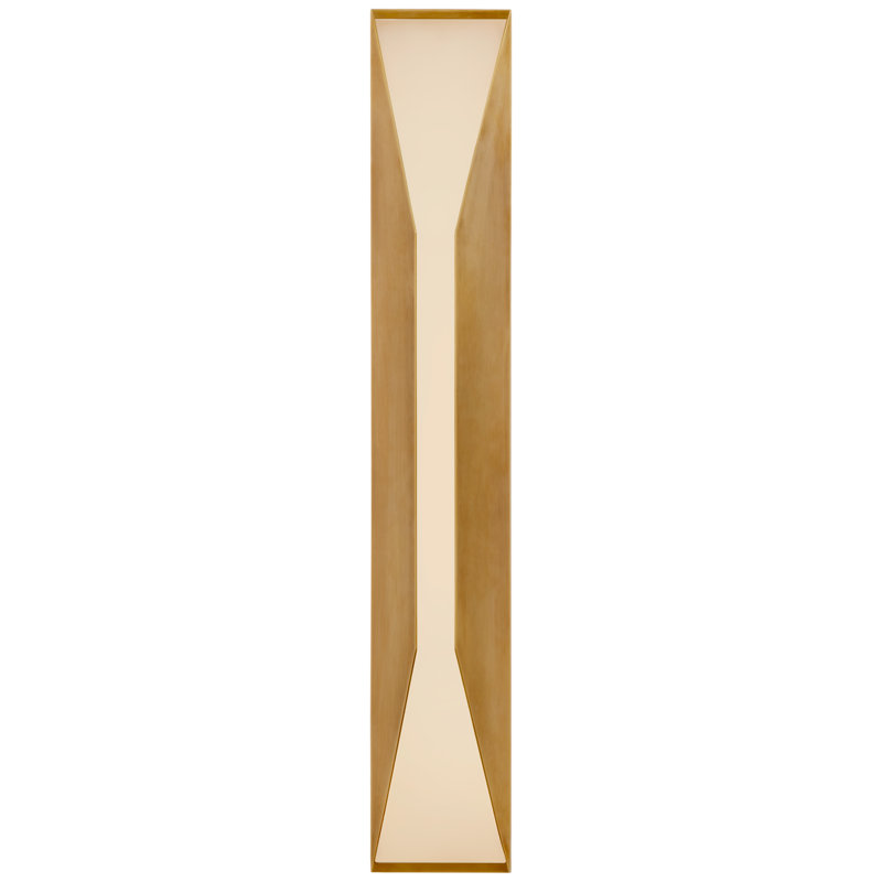 Kelly Wearstler Stretto Large Sconce, Antique-Burnished Brass