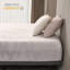 Protège-matelas imperméable ajusté pour grand lit