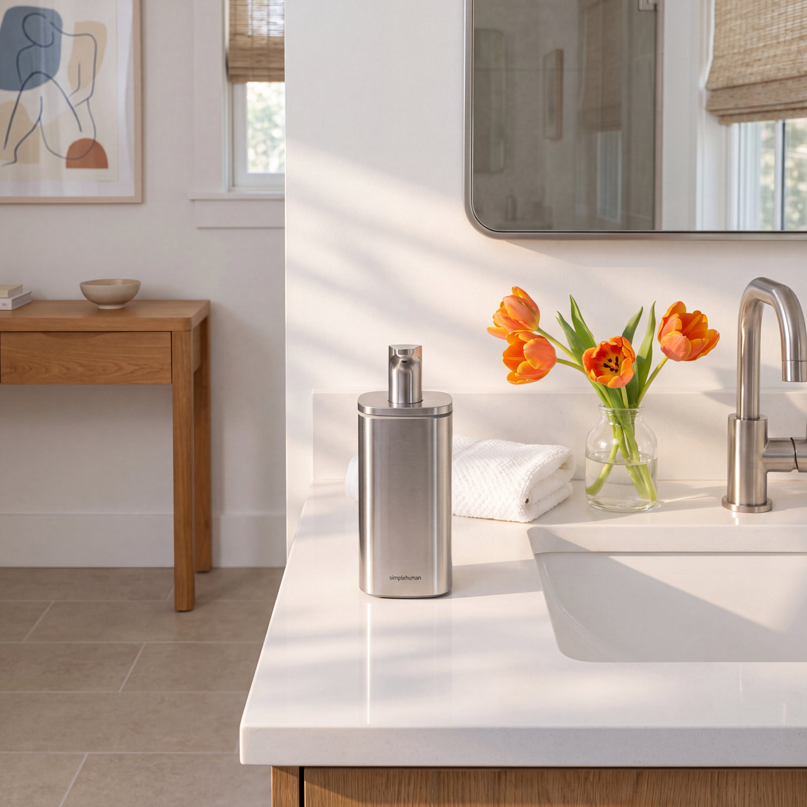 Pulse Stainless Steel Soap Dispenser
