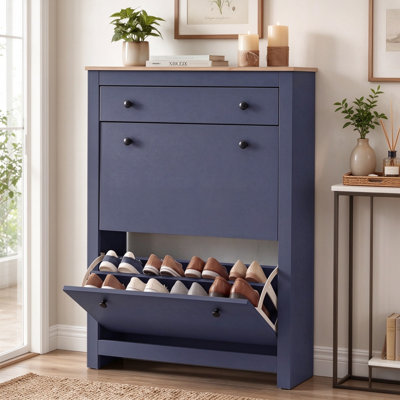 12 Pair Shoe Storage Cabinet