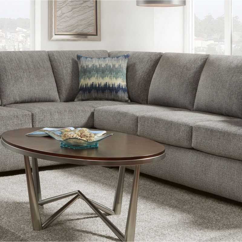 Canapé modulaire moderne en tissu Bergen Ton