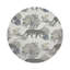Sous-verres ronds en cuir Leopard Walk Cameo-119015327
