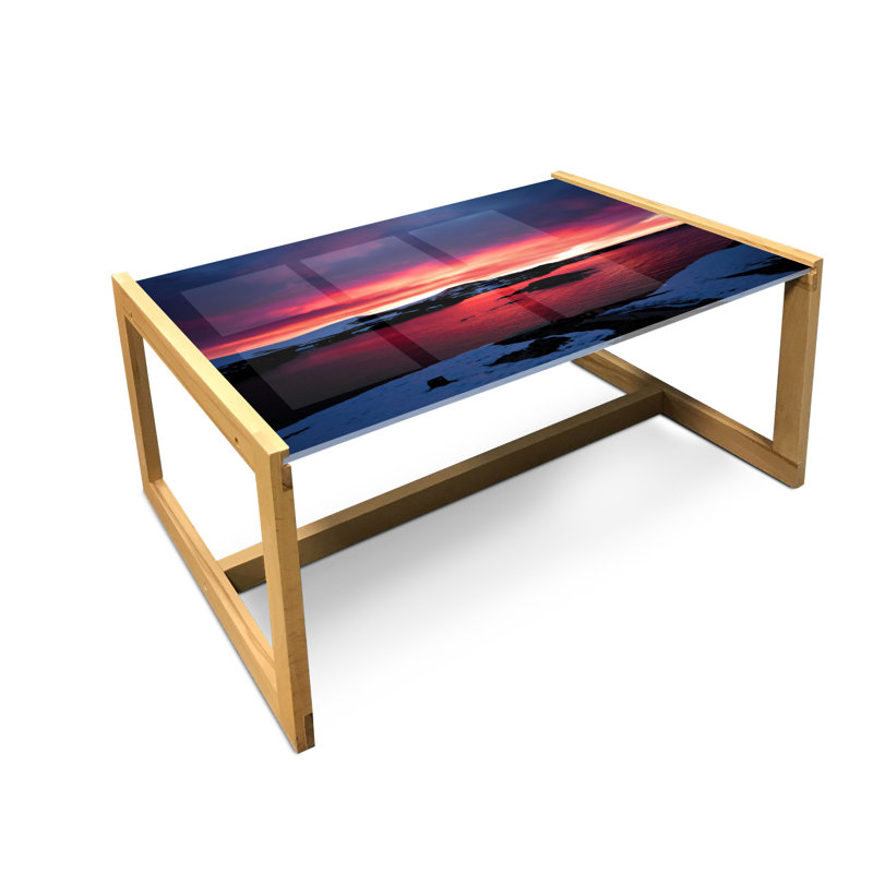 Jakodi Sled Coffee Table, 40cm H x 91cm W x 62cm D