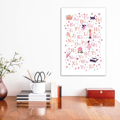 " Pink Girls Alphabet "