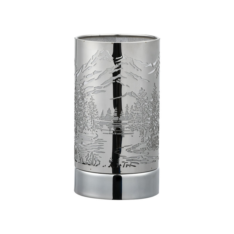 Dhimitraq Wax Warmer Candle with Stainless Steel Holder
