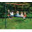 Freeport Park Powder Coated Steel Swing Set with
