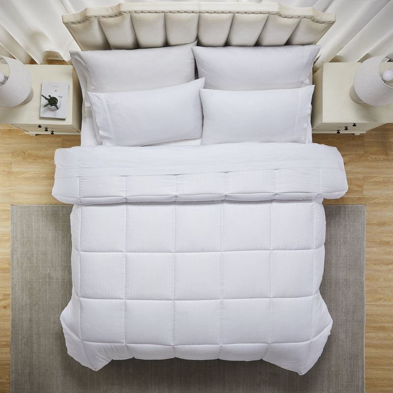 Modern Threads Down Alternative Microfiber Quilted Reversible Comforter & Duvet Insert, Queen Comforter