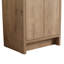 Armoire de salle de bain autoportante avec 2 portes à fermeture douce-2423186
