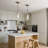 1 - Light Clear Glass Shade Kitchen Island Pendant Lighting