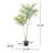 47.2 " H Faux Eucalyptus Tree in Plastic Planter
