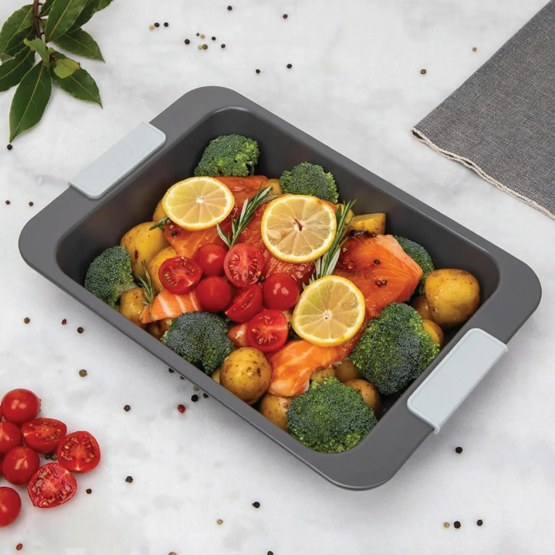 Laura Ashley Non-Stick Carbon Steel Roasting Pan