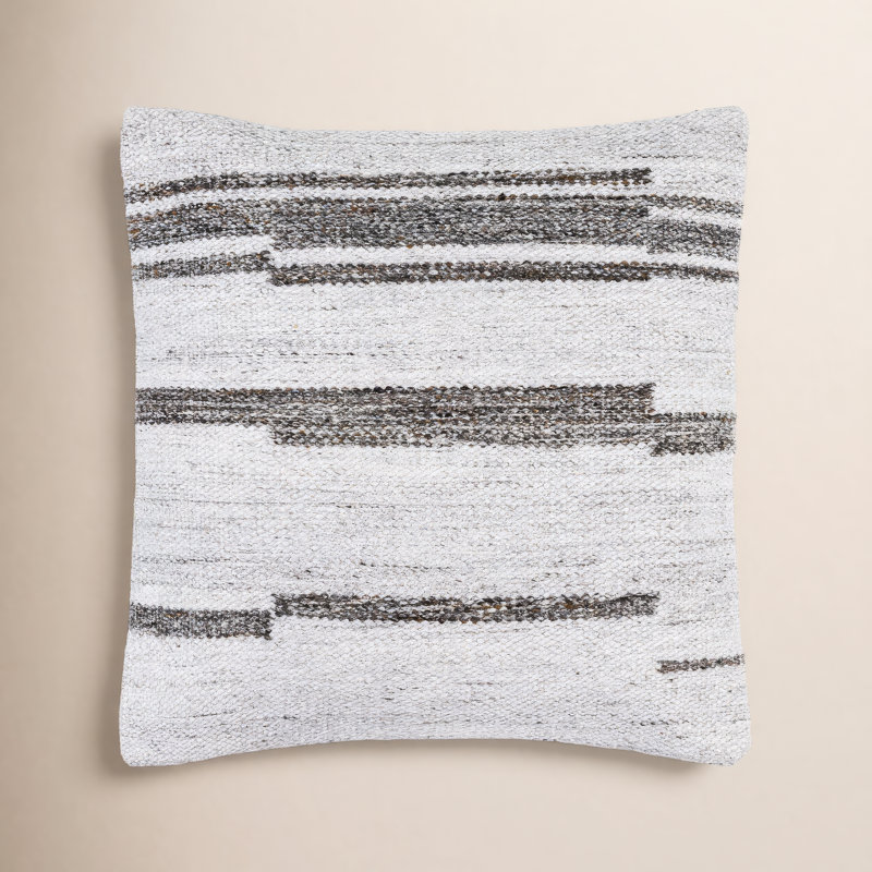 Weaver Throw Pillow, 20" x 20", Down