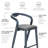Outdoor Counter Height Bar Stools Chairs Set Of 2