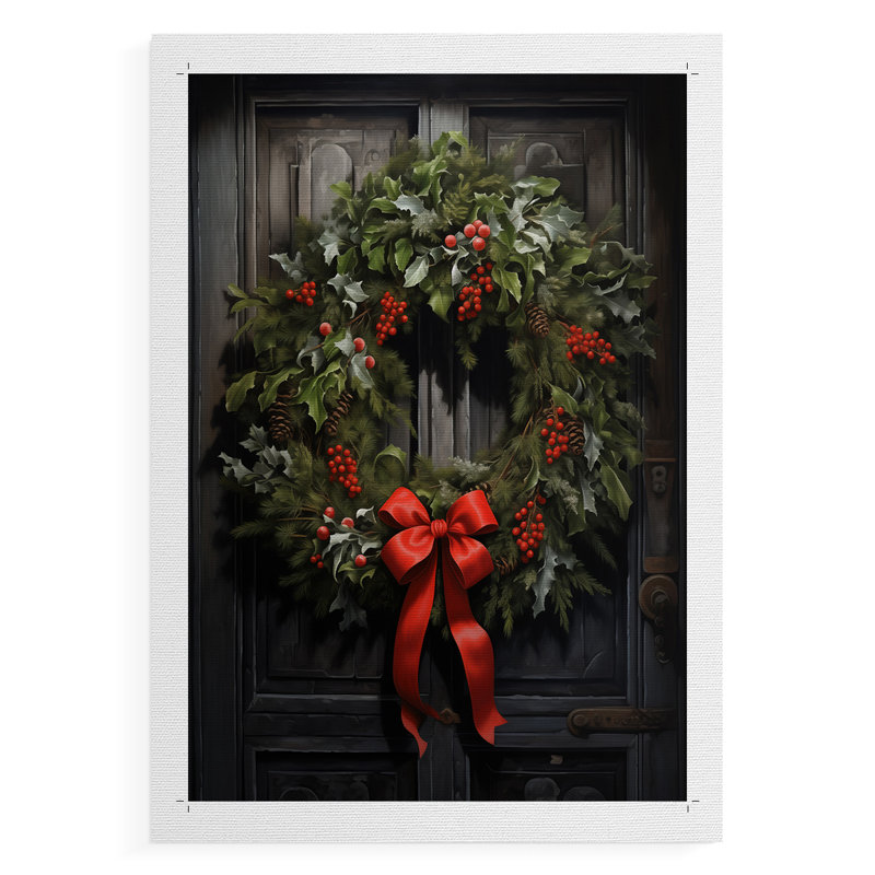 Art des Fêtes de Noël DCLxxvii - reproduction de toile seulement - non encadrée, H 60 po x l 40 po