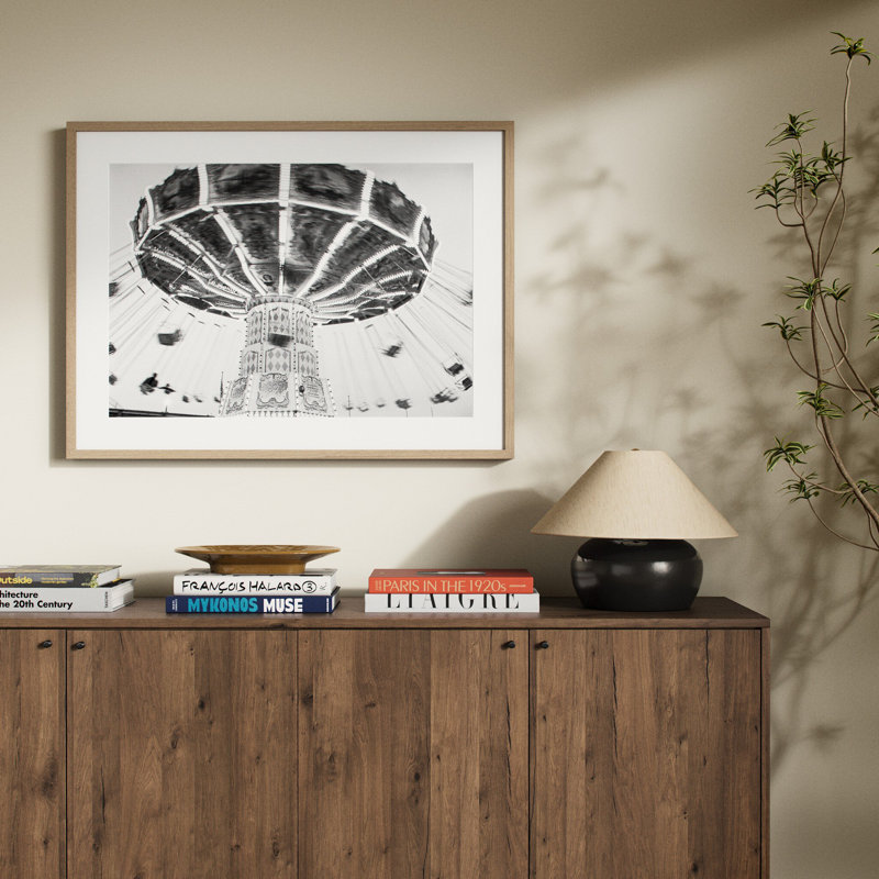 Coney Island By Barbara Alper, W 32" x H 24", White Oak