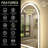 Wayfair Basics® UL Certified LED Anti-Fog Tempered Glass Arch Bathroom/Vanity Mirror with 3-Year Warranty-111997578
