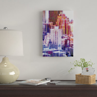 « new yorker », impression sur toile