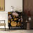 Chinese Style Solid Wood Shoe Cabinet 17 Pair Shoe Storage Cabinet