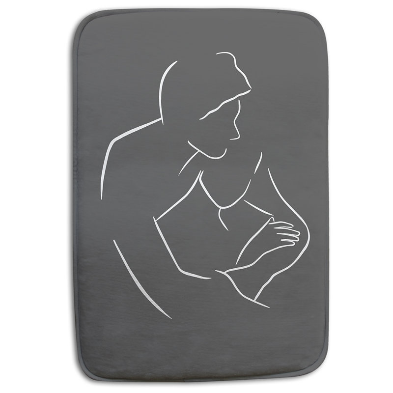 Dorotha Non-Slip Bath Rug