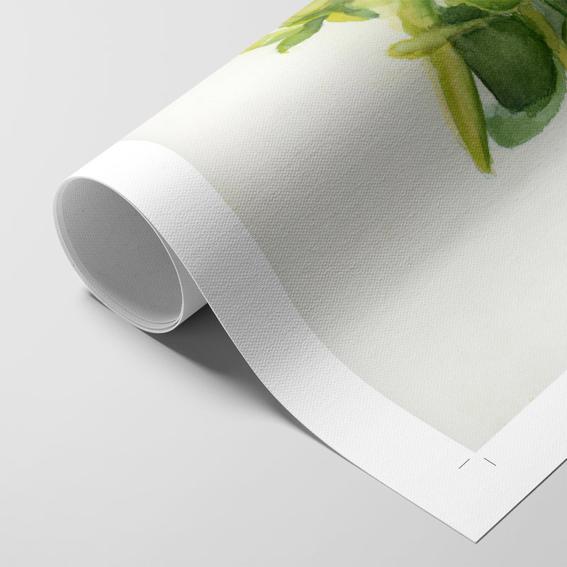 Succulent I - Impression sur toile seulement - NON CADRE, H 18 po x l 12 po