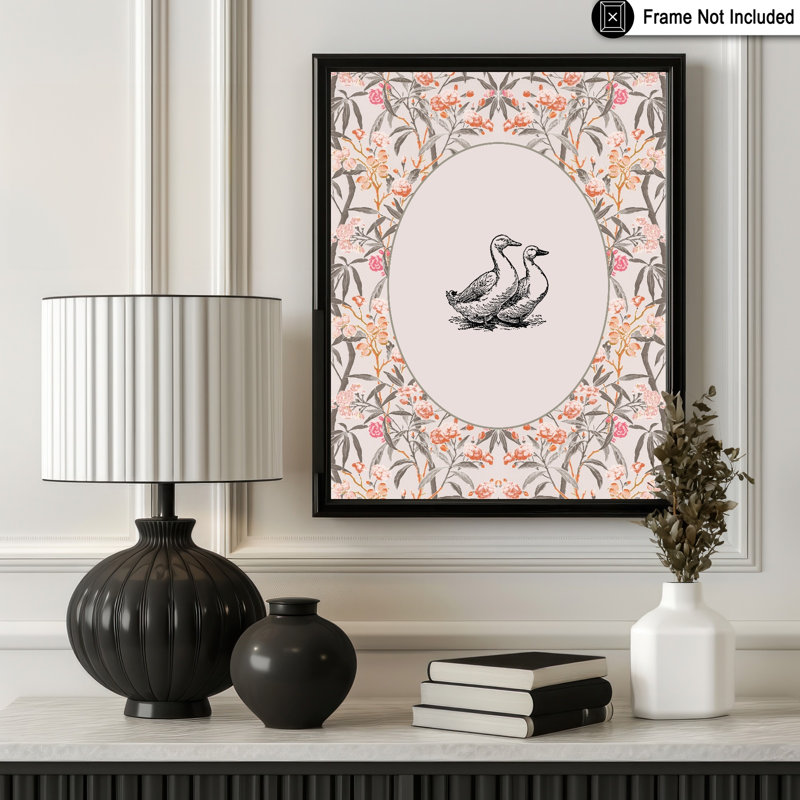 Duck Family No2, Unframed, Affiche, H 11 po x l 14 po